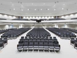 Extremely Comfortable was used to describe this Clarity Auditorium Seating Installation