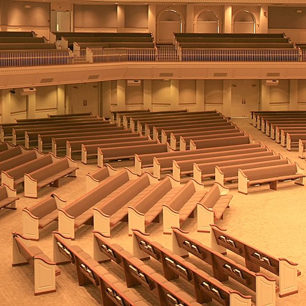 Interior of Souther Hills Baptist located in OKC, OK
