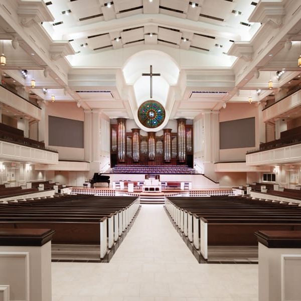Interior of St. Andrews United Methodist Church - Plano, TX