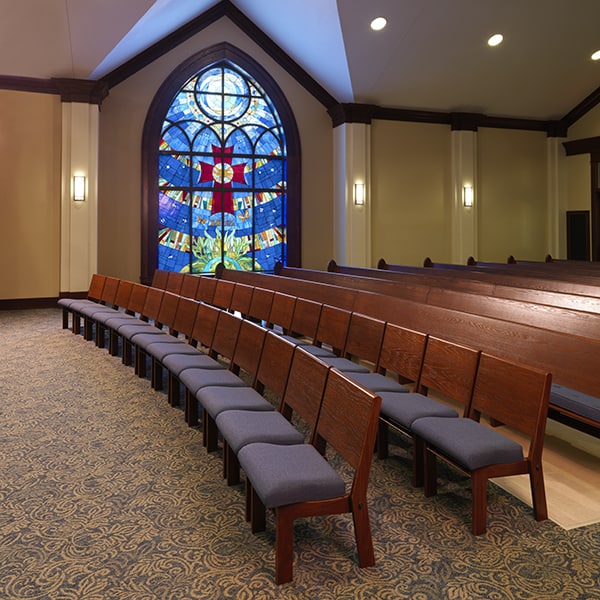 Interior of Ada United Methodist Church - Ada, OH