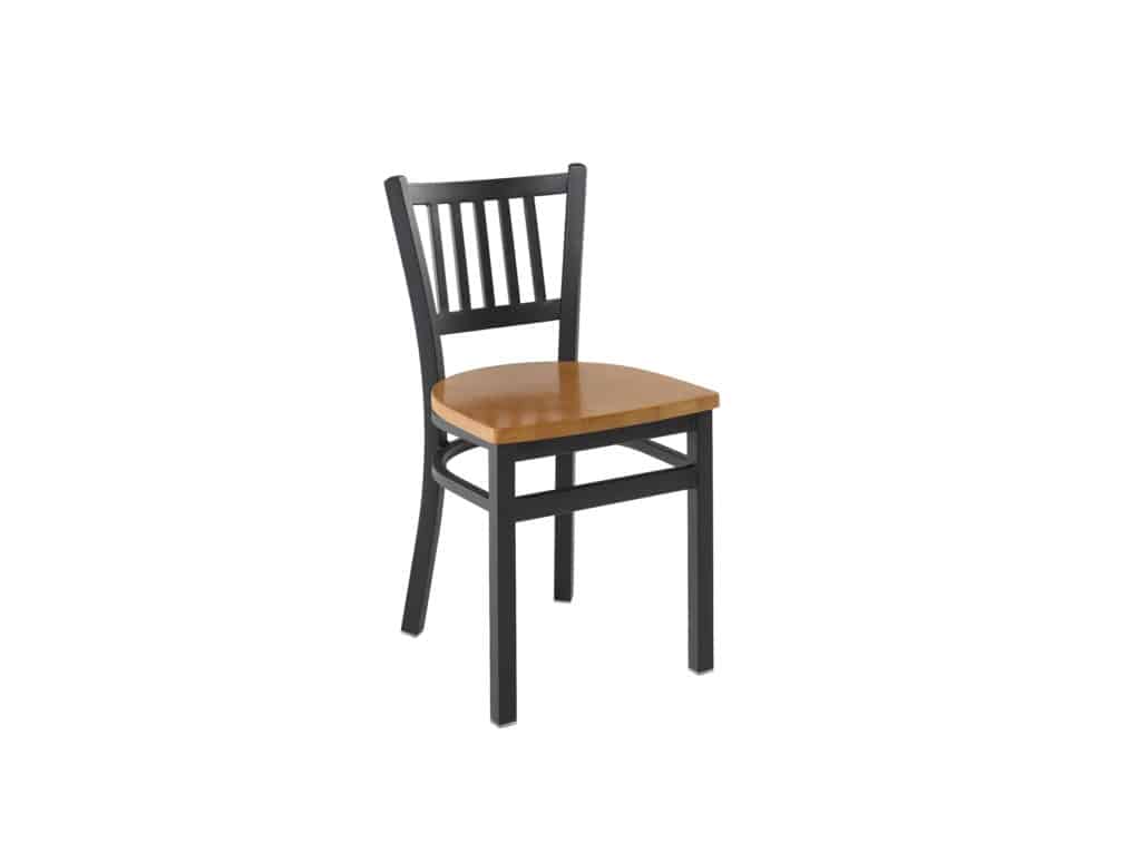 Bistro Chair with Wood Seat
