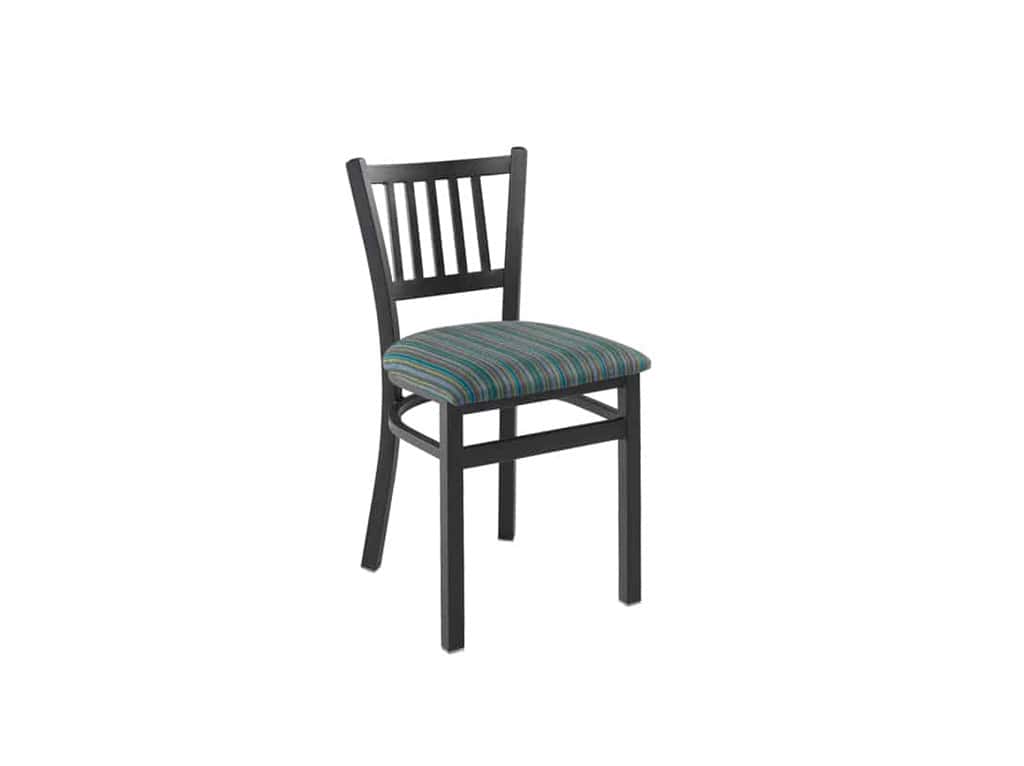 Bistro Chair with Upholstered Seat PLACEHOLDER