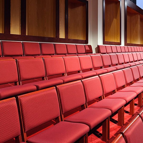 Fully Upholstered Unity Chairs in Enon Tabernacle located in Philadelphia, PA