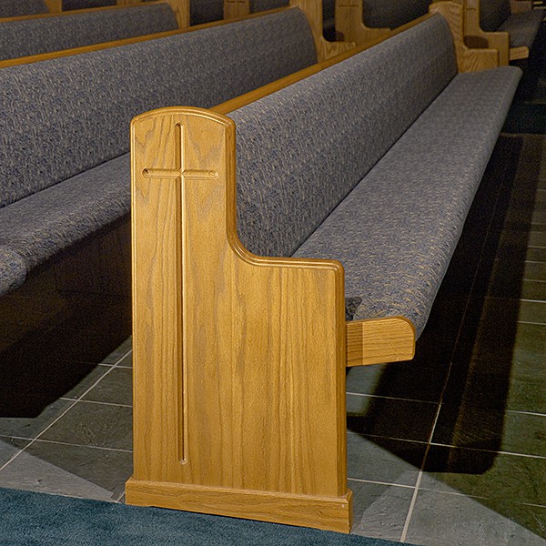 Custom Pew Ends | Handcrafted | Sauder Worship Seating