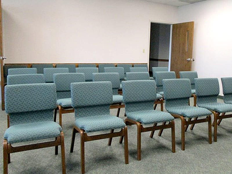 Interior of First Baptist Church - Bryan, OH