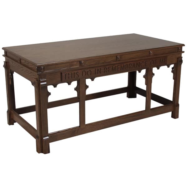 Gothic Platform Furniture Communion Table