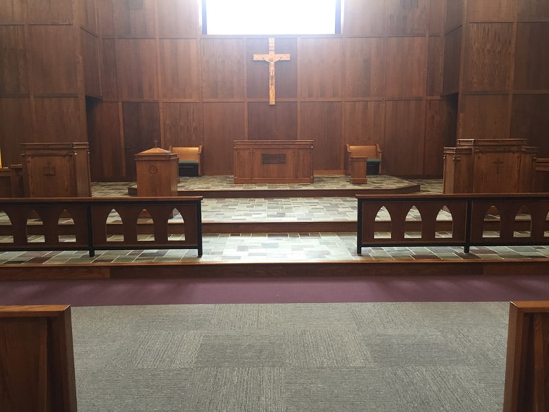 Interior of Trinity Lutheran Church - Fenton, MI