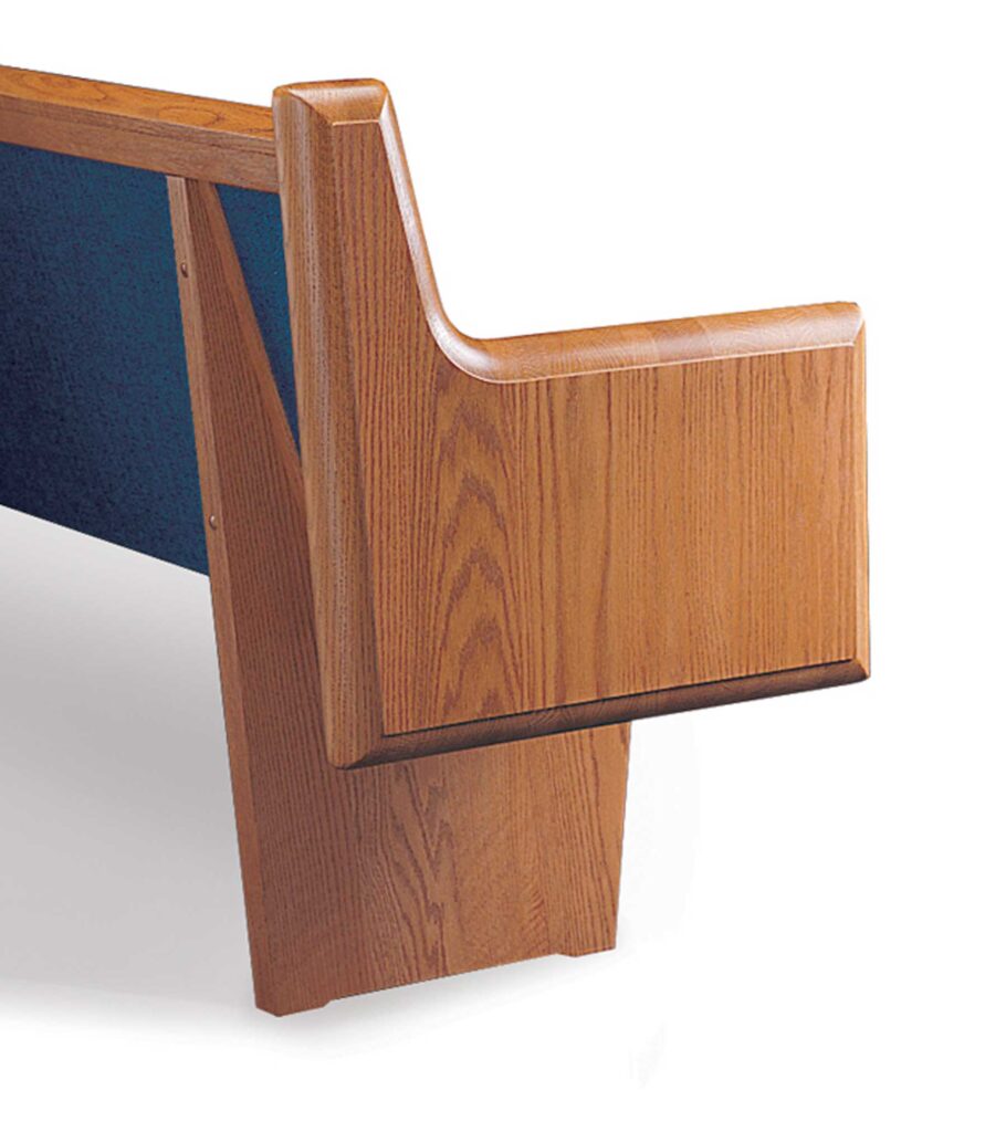 Square Cantilivered Hanging Pew End PLACEHOLDER