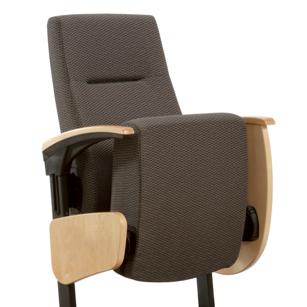 Small Wood End Panel on Clarity Auditorium Seat PLACEHOLDER