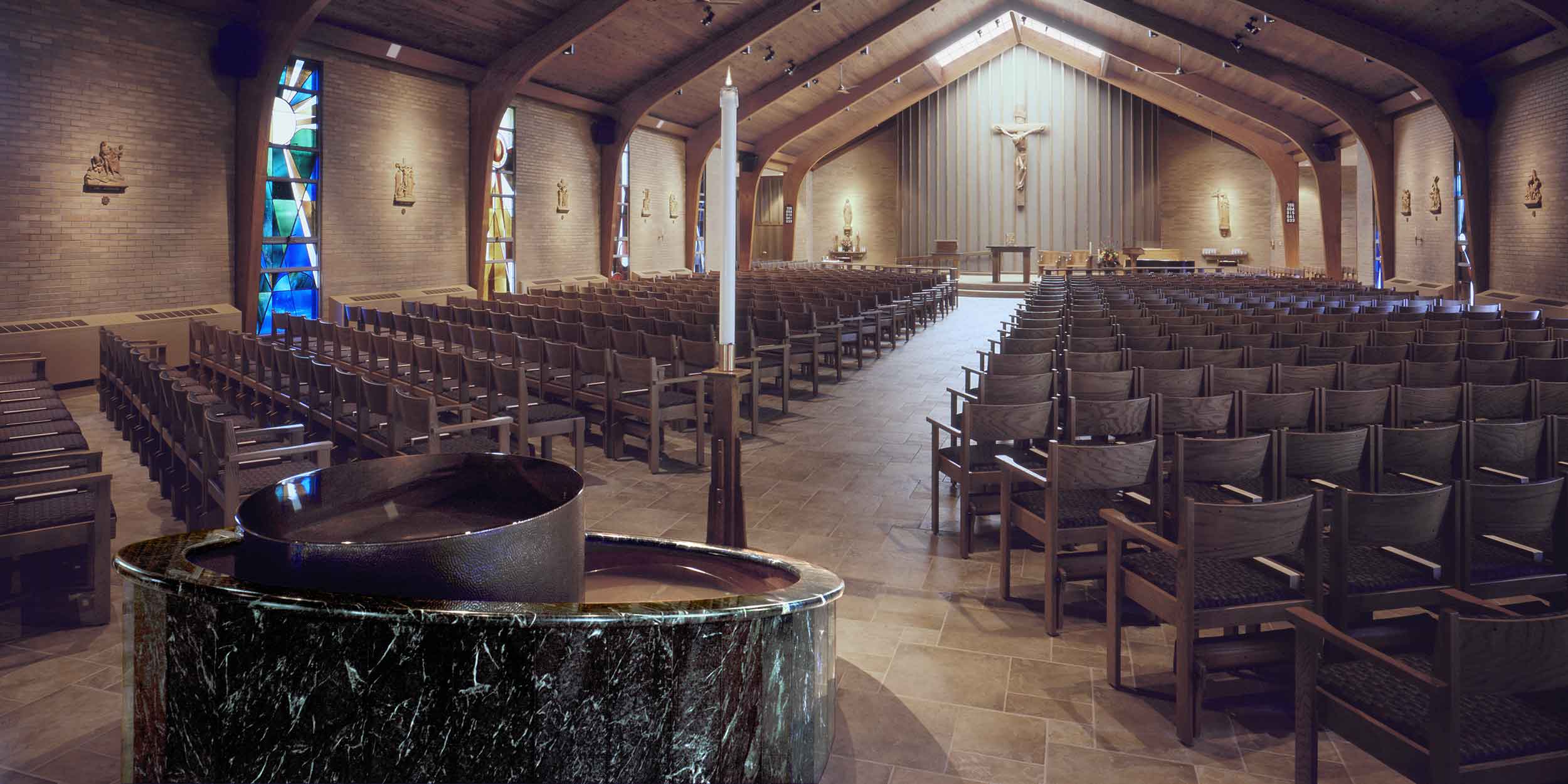 Interior of St. Helen Catholic Church - Dayton, OH