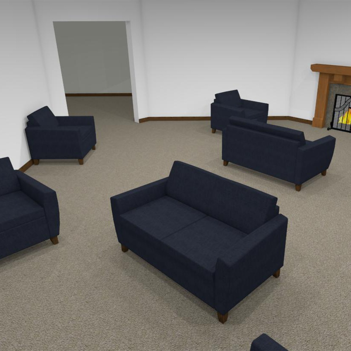 Design Assistance Rendering of Rally in Dearborn Hills UMC - Lawrenceburg, IN
