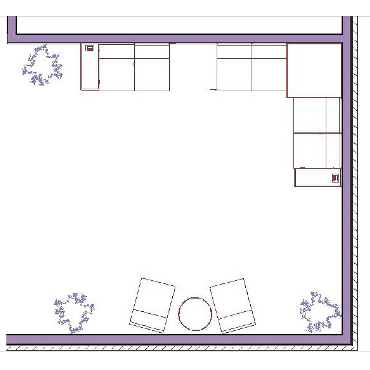 CAD Layout of McCook Evangelical Free Church