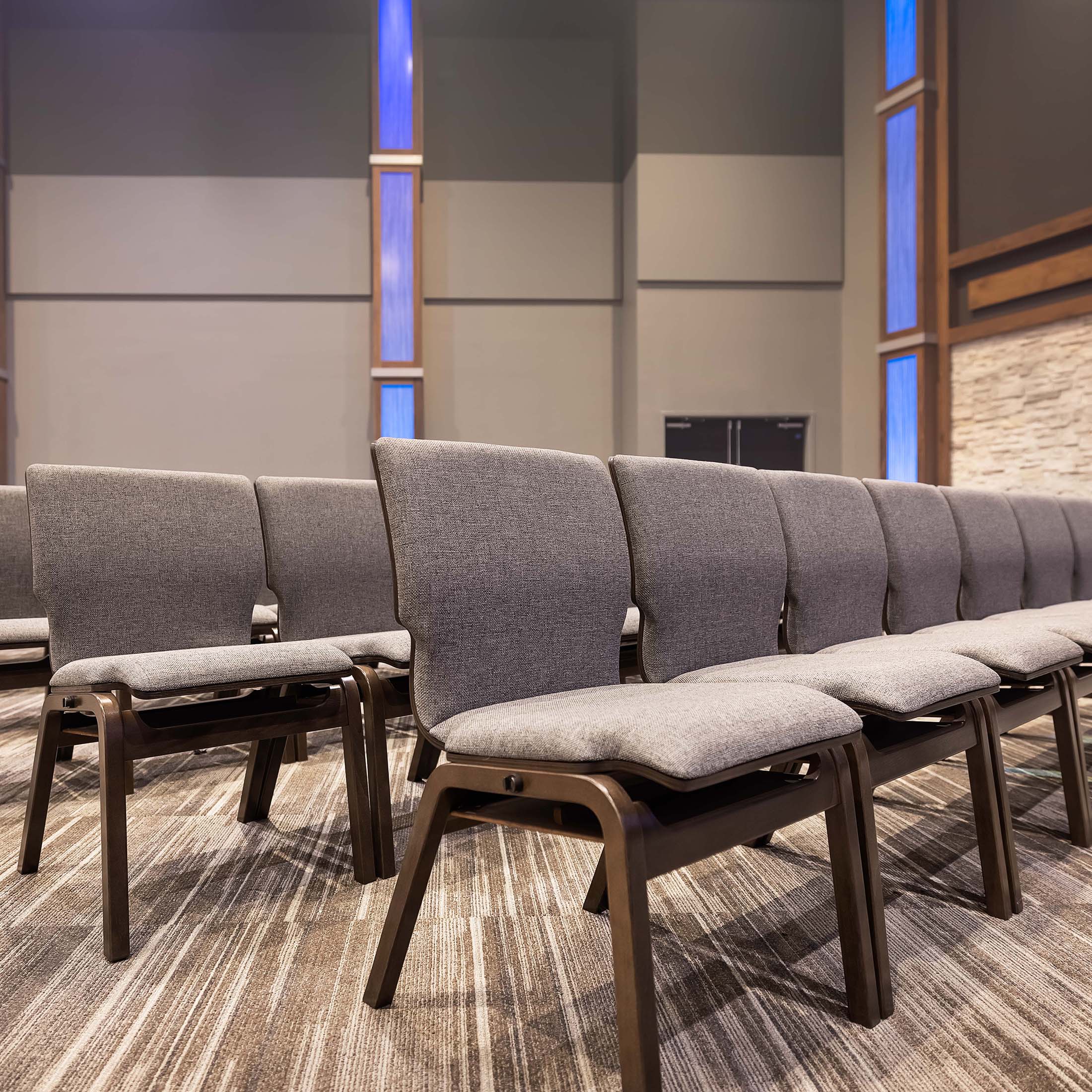 Vantage Chairs in Genoa Baptist Church located in Westerville, OH