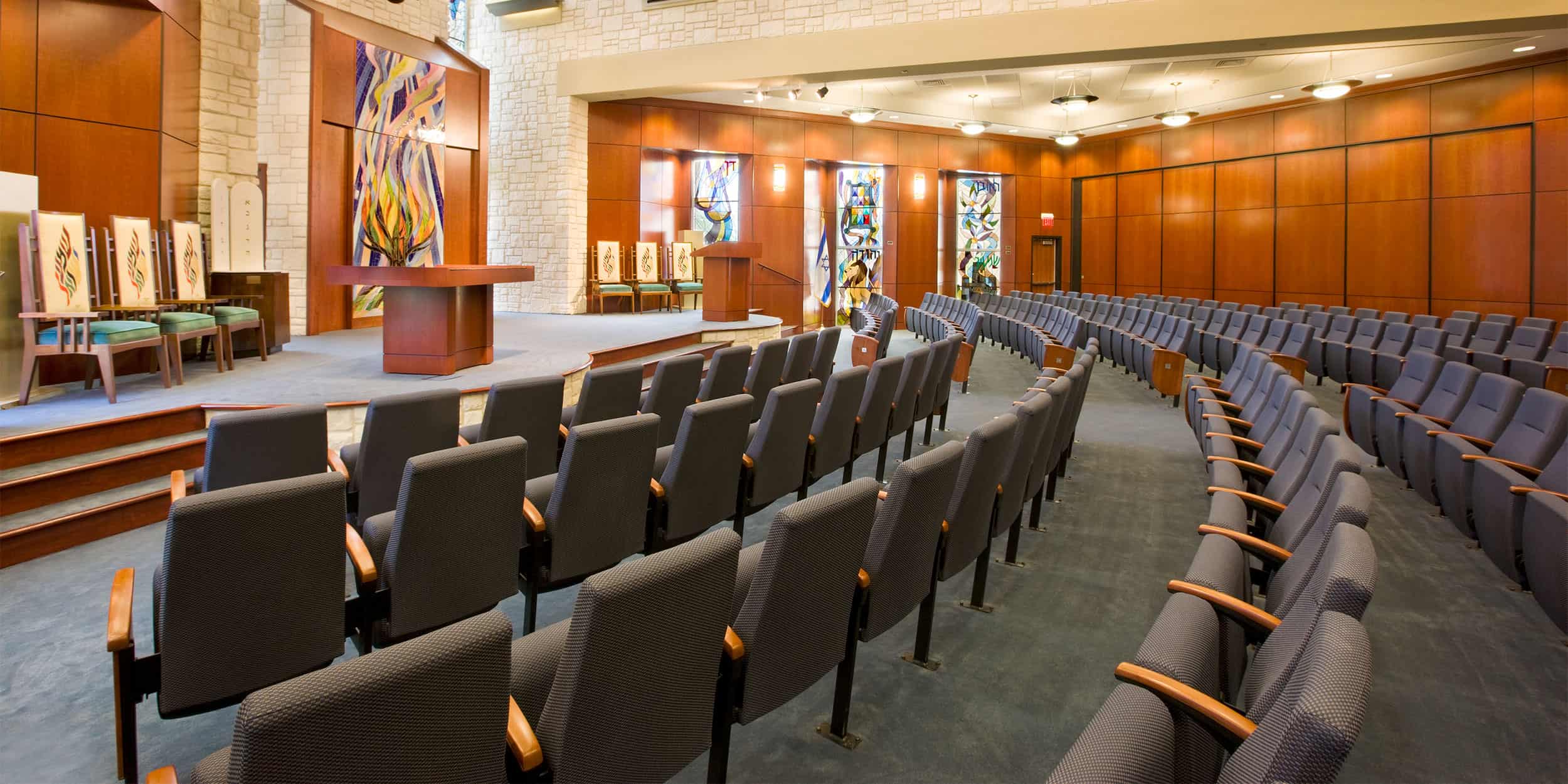 Sauder Synagogue furniture theater seating