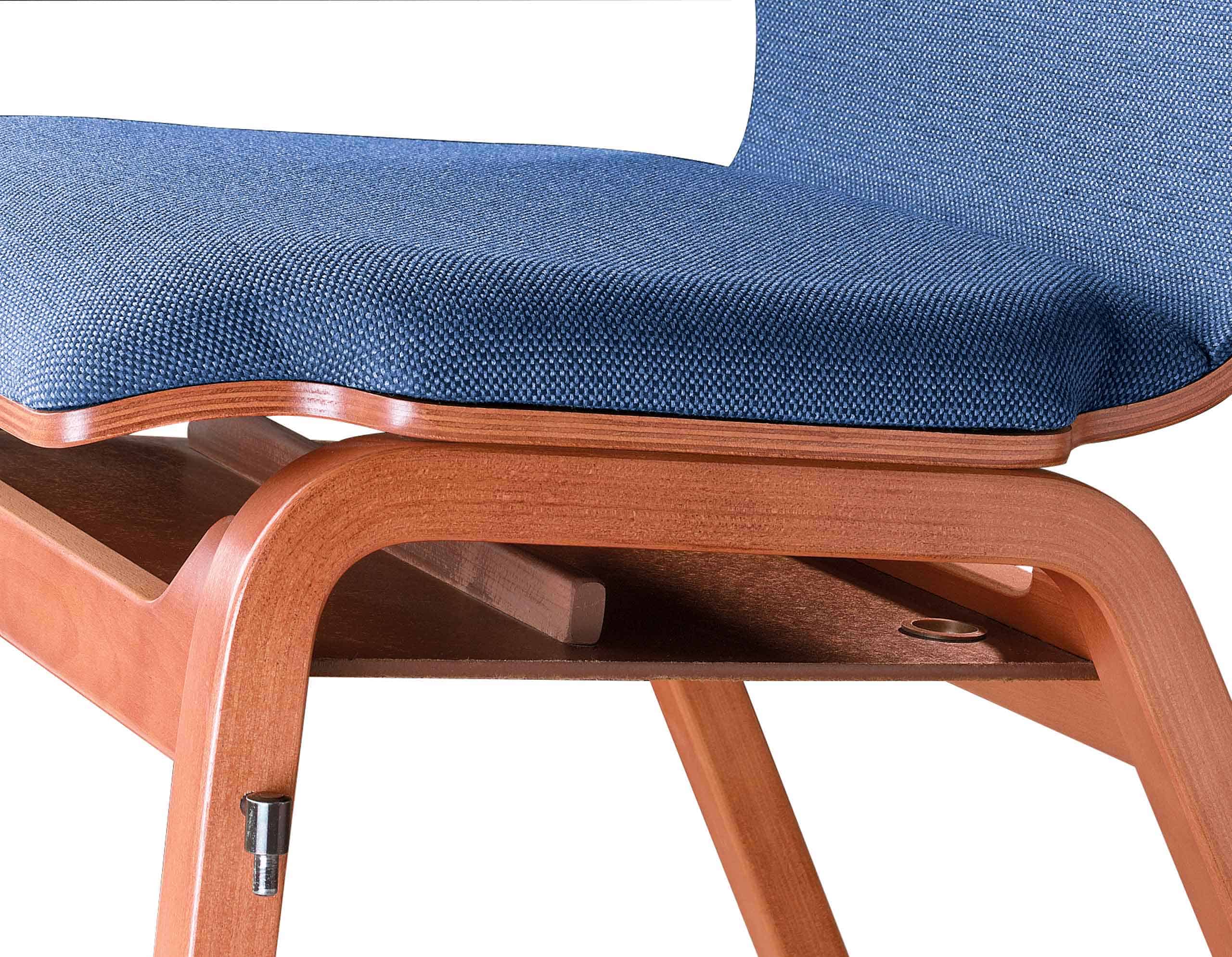 Wood under seat book rack with communion cup holders for Vantage Chairs from Sauder Education Wood under seat book rack with communion cup holders for Vantage Chairs from Sauder Education