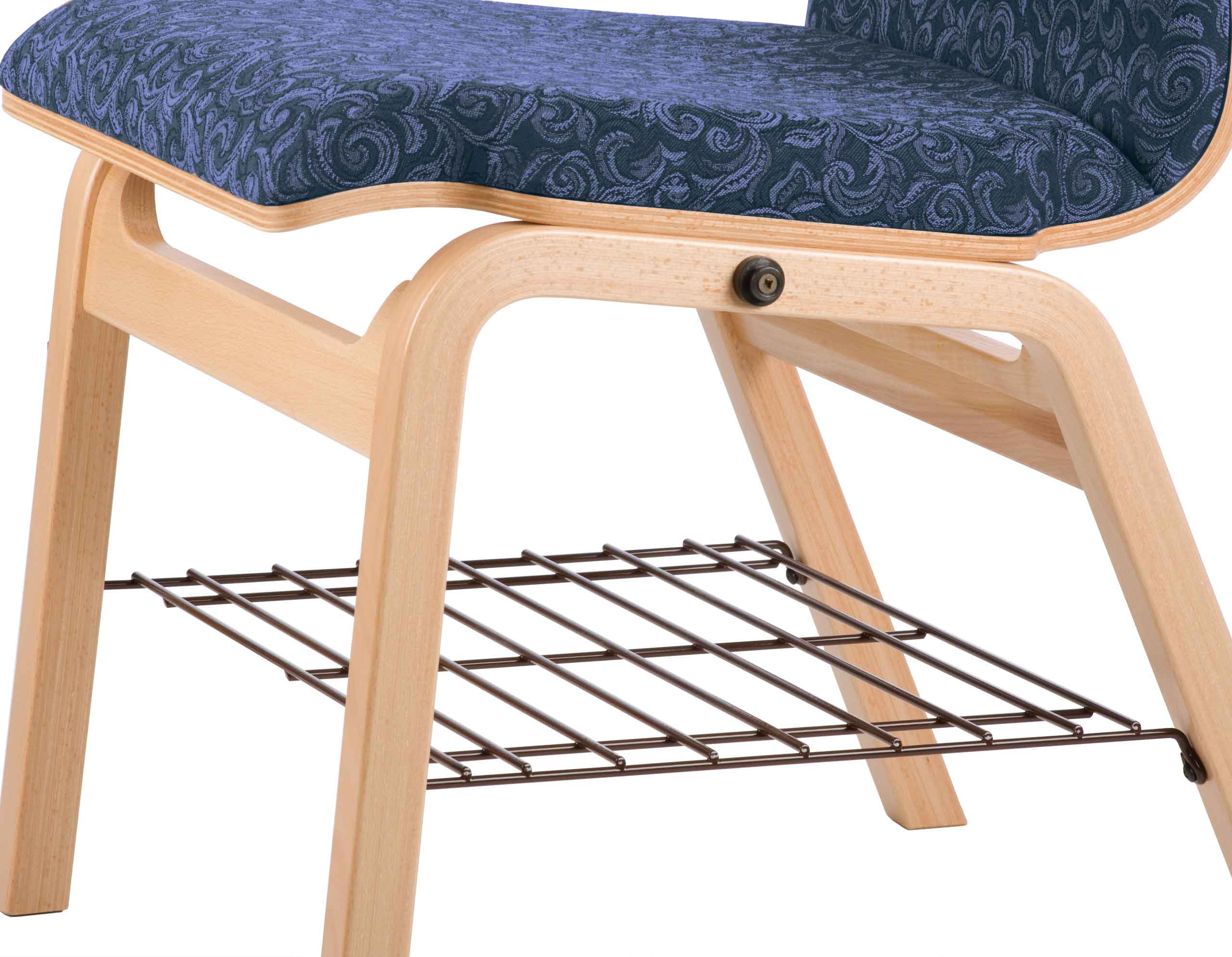Vantage Chair from Sauder Worship Seating with option Under Seat Book Rack Vantage Chair from Sauder Worship Seating with option Under Seat Book Rack